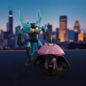 2010/11 Bakugan Zenthon Preyas Black Darkus 550G McDonald's Happy Meal Toys A9